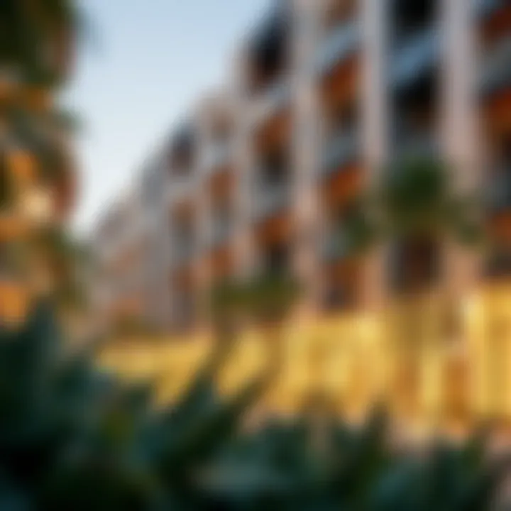 Modern student housing facilities in Academic City highlighting community living