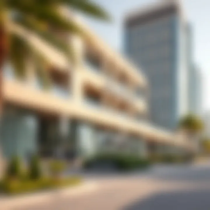 Cultural significance of the ADCB Building in Dubai's urban environment