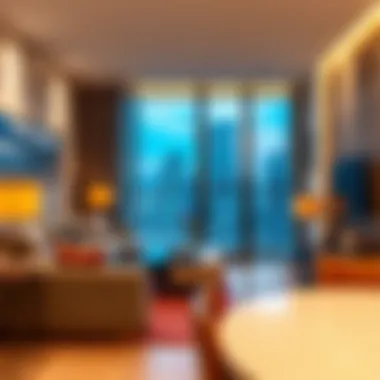 Luxurious interiors of a rental apartment in Akoya Oxygen