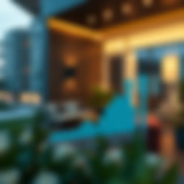 Graph illustrating rental market trends in Akoya Oxygen