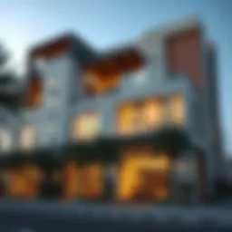 Exterior view of Al Amour Express showcasing its modern architecture.