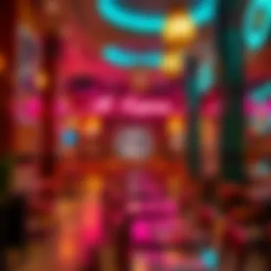 Vibrant Atmosphere Inside Al Amour Express Inside view of Al Amour Express highlighting the vibrant atmosphere.