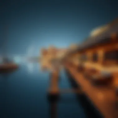 Stunning view of Al Emad Marina showcasing waterfront lifestyle