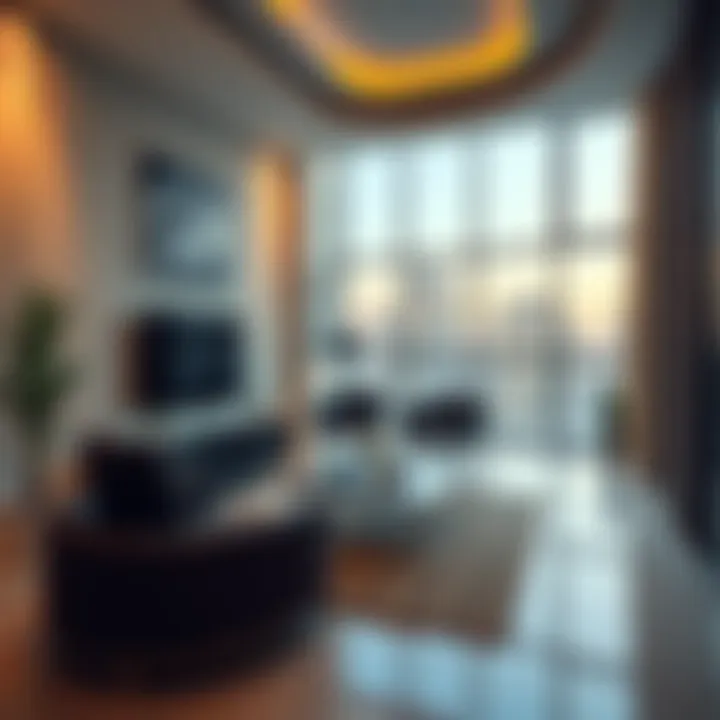 Modern amenities in Al Ghurair studio apartment
