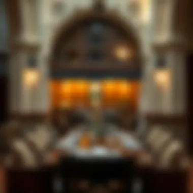 Cozy dining ambiance reflecting the culture of Al Khalidiya