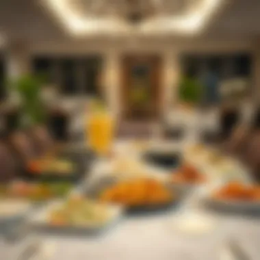 Diverse Culinary Delights of Al Khalidiya A beautifully arranged table featuring diverse dishes from Al Khalidiya
