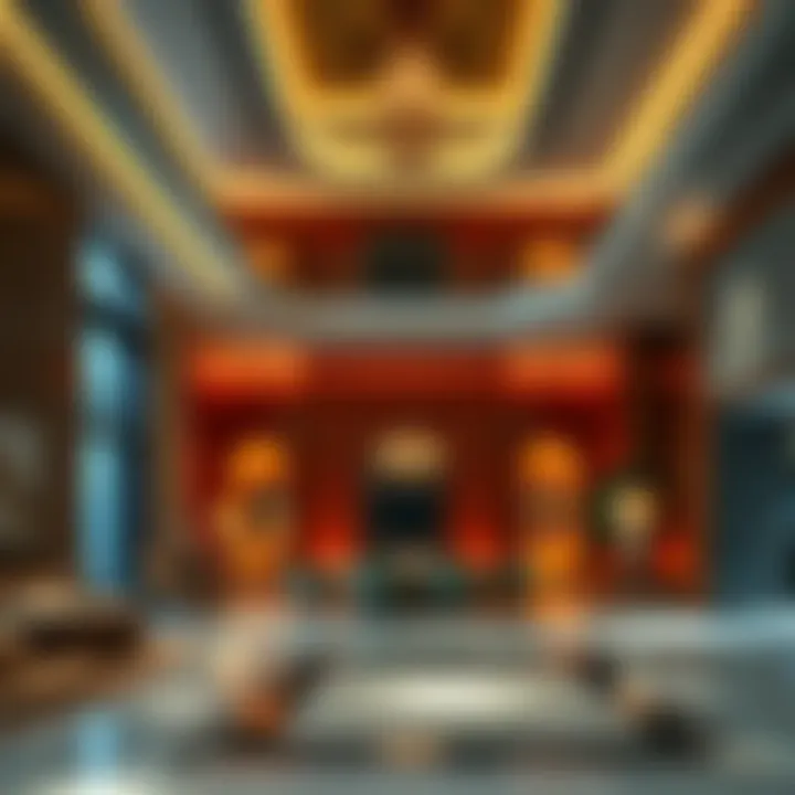 Interior amenities of Al Khatib Building highlighting luxury living