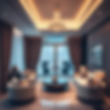 Interior Design of Al Maya Arabian Gate Elegant interior design of a living space in Al Maya Arabian Gate