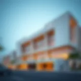 Exterior view of Al Zarooni Building showcasing modern architecture
