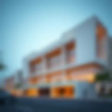 Modern Architectural Design of Al Zarooni Building Exterior view of Al Zarooni Building showcasing modern architecture