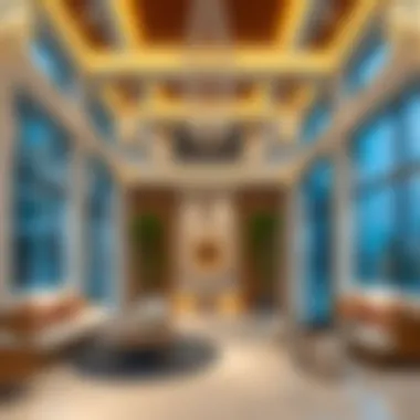 Luxury Living in Dubai's Real Estate Luxurious property showcasing amenities in Dubai