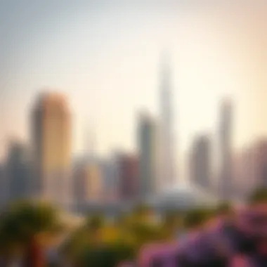 Dubai Skyline and Real Estate Landscape Dubai skyline showcasing modern architecture