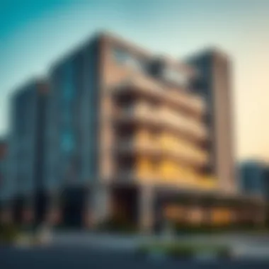 Luxurious residential buildings in the UAE, blending lifestyle with architectural elegance