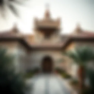 Traditional Emirati architecture reflecting cultural heritage and historical significance