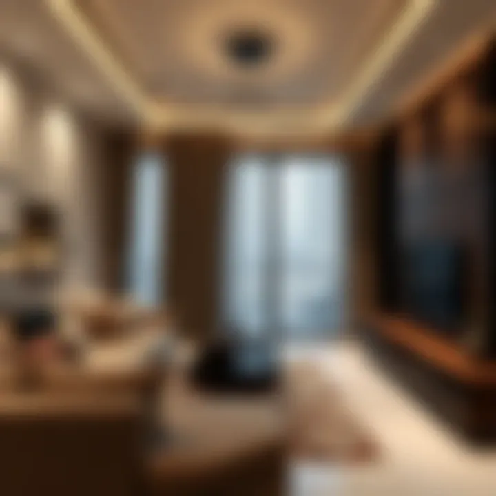 Interior of a modern Azizi Properties apartment