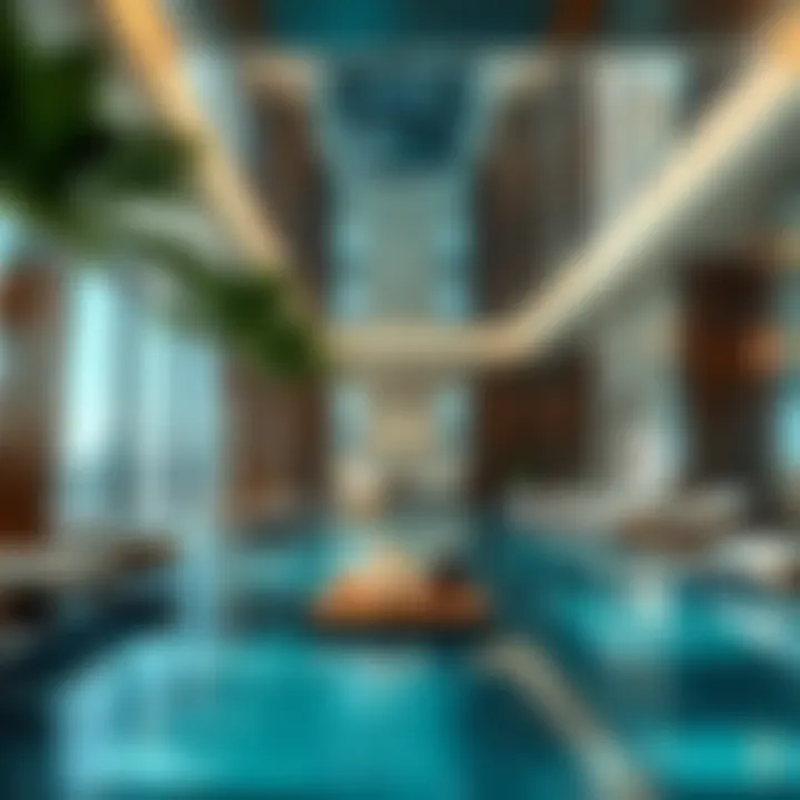 Luxurious amenities available at Baccarat Residences
