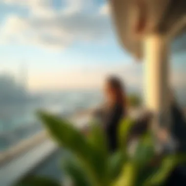 Breathtaking Views from Baccarat Residences Scenic views from the balconies of Baccarat Residences