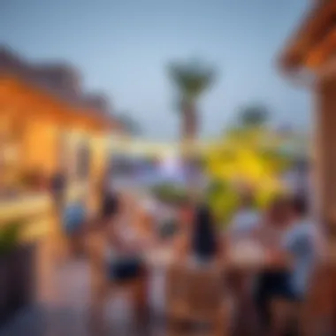 A vibrant community space at Canal Crown, depicting lifestyle enhancements