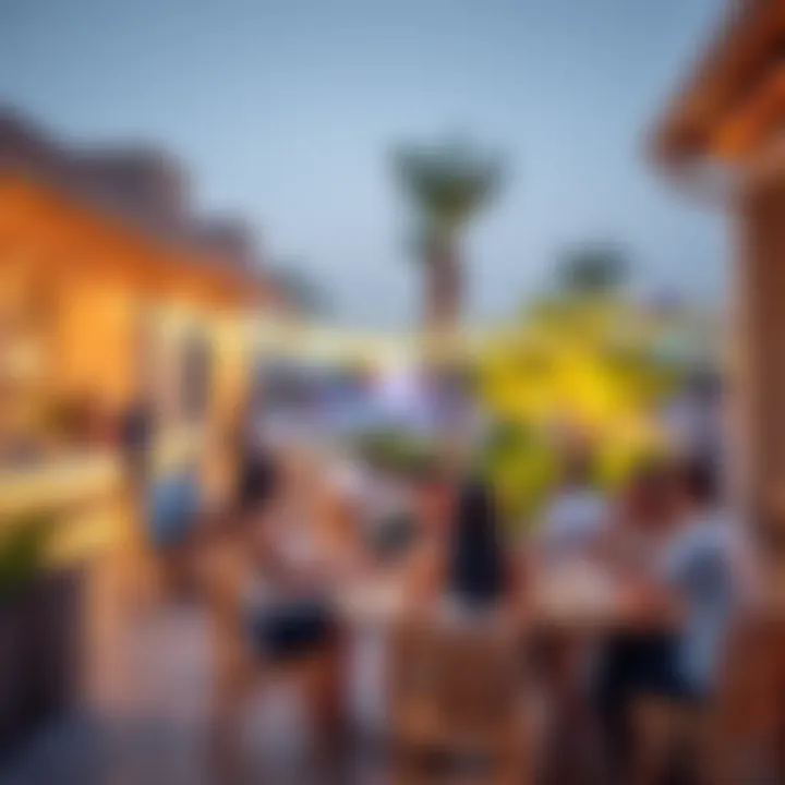 A vibrant community space at Canal Crown, depicting lifestyle enhancements