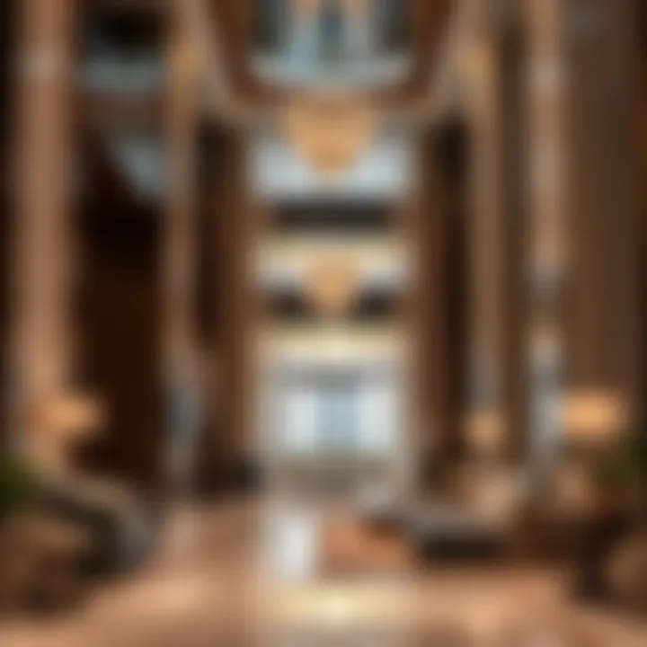 Interior view highlighting luxurious amenities of مركز زايد الظيت