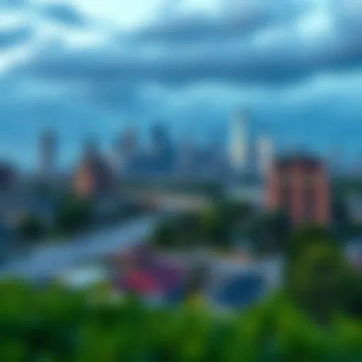 Stunning skyline view of Choithrams Bay Avenue