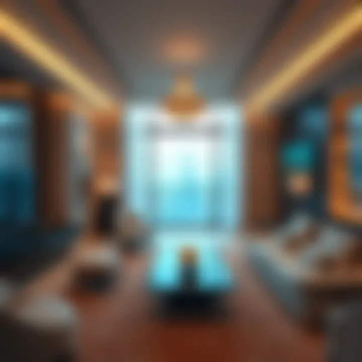 Lavish Interiors of Cinema Nation Towers Residences Interior luxurious design of a Cinema Nation Towers apartment