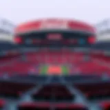 Coca Cola Arena overview seating layout