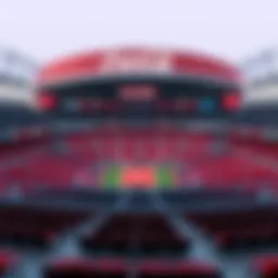 Coca Cola Arena overview seating layout