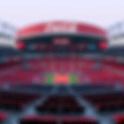 Coca Cola Arena overview seating layout