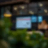 Labour card document displayed on a digital screen