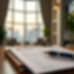 Visual representation of UAE visa application form