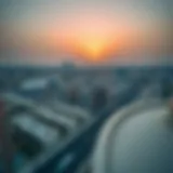 Aerial view of Al Barsha 1 showcasing the urban landscape