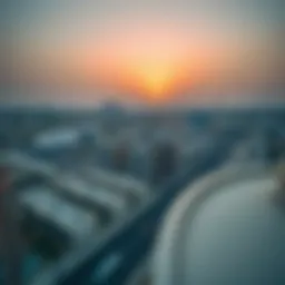 Aerial view of Al Barsha 1 showcasing the urban landscape