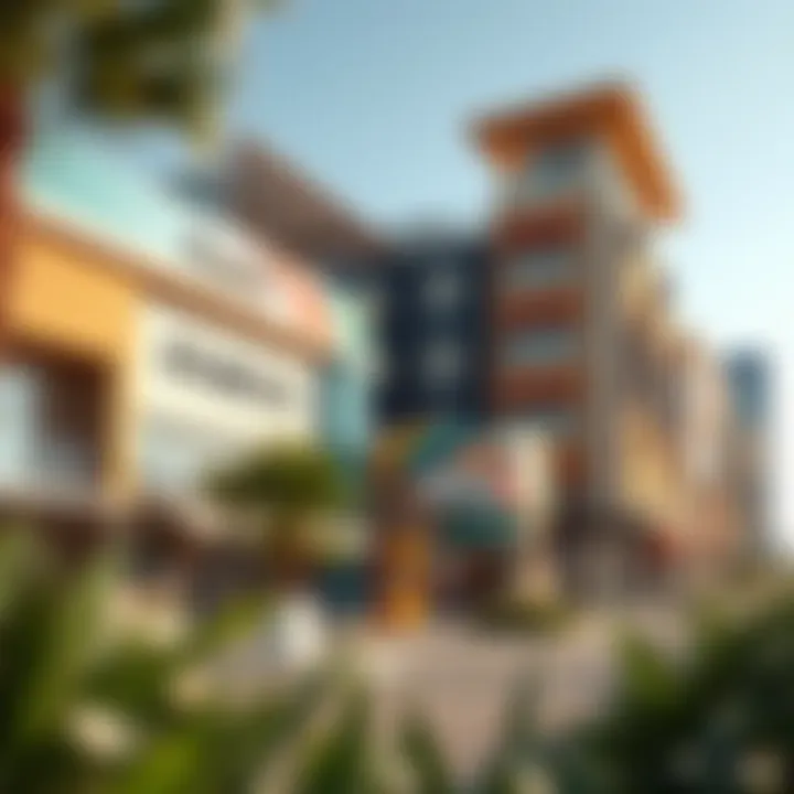 Local amenities and shopping areas in Al Barsha 1