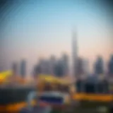 Exquisite skyline view of Dubai showcasing modern architecture