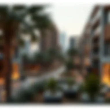 Community spaces integrated within Dubai's urban planning