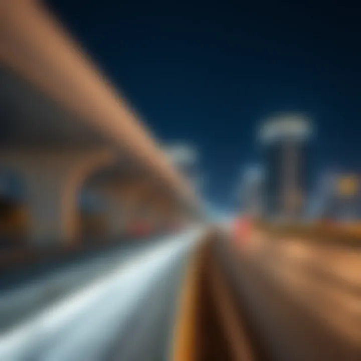 Modern transport infrastructure in Dubai for enhanced mobility