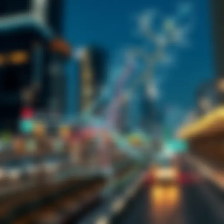 Map of Dubai Metro network highlighting new extensions