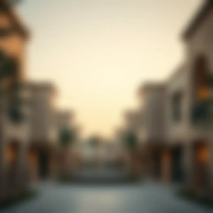 Architectural view of Bayonir Al Ain complex