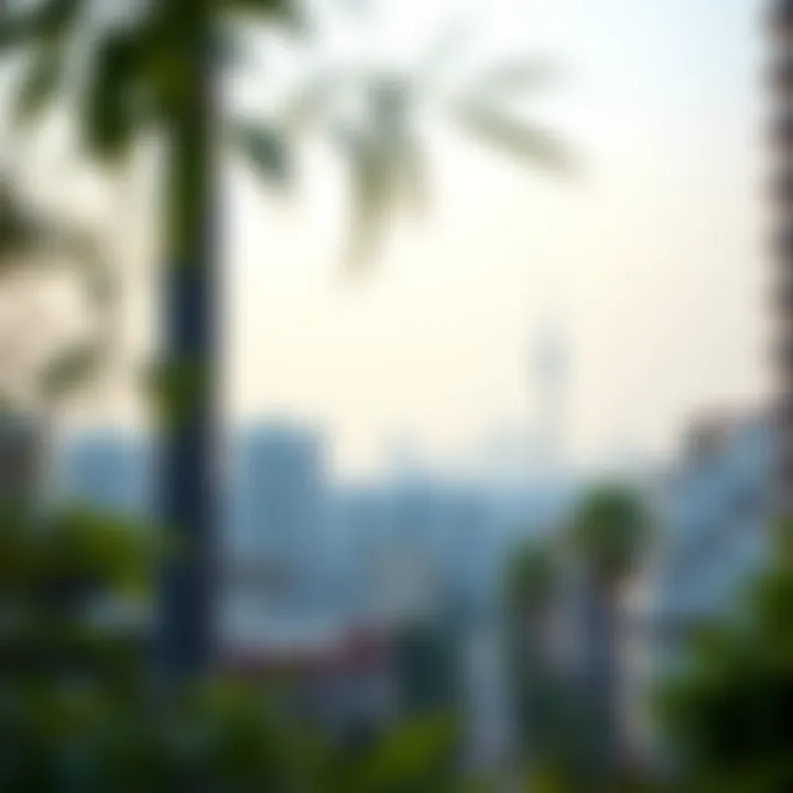 View of Liwan skyline showcasing development