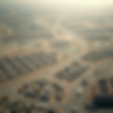 An aerial shot of sprawling acres of land ready for investment