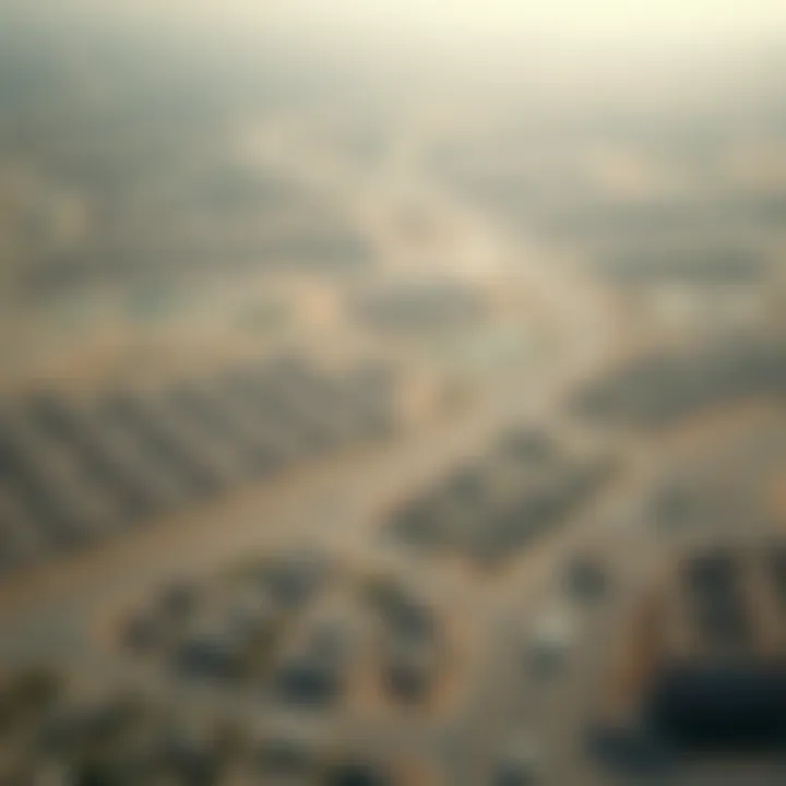 An aerial shot of sprawling acres of land ready for investment