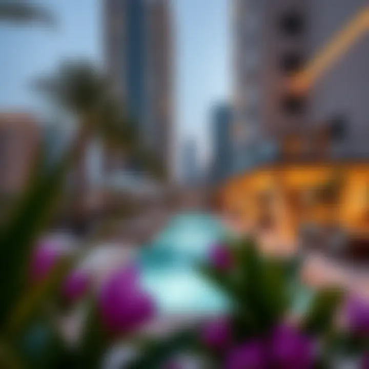 Vibrant amenities surrounding the Al Mansoori Building