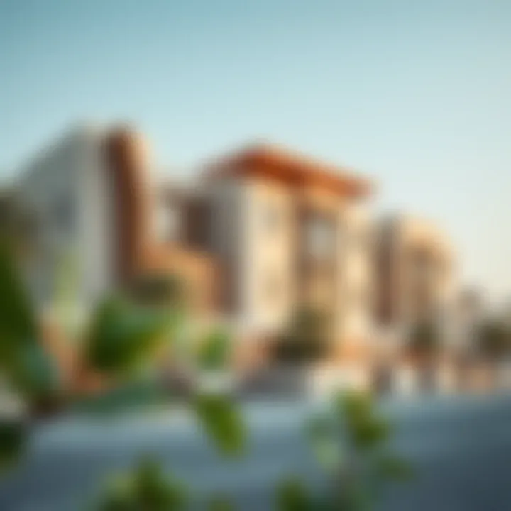 Modern architectural designs in Al Rashidiya highlighting real estate trends