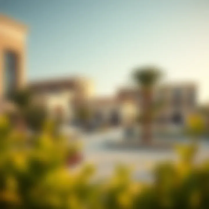 Vibrant community spaces in Al Rashidiya promoting lifestyle and leisure