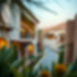 Stunning view of Al Reef Arabian Village showcasing traditional architecture