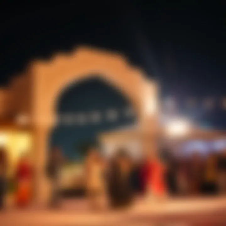 Cultural event featuring traditional performances at Al Seef Heritage Village