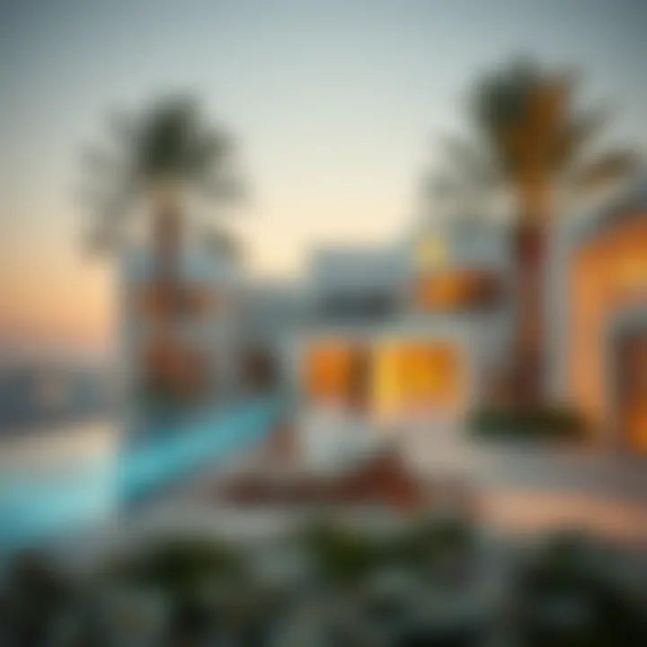 Luxurious beachfront properties near Alraha Beach