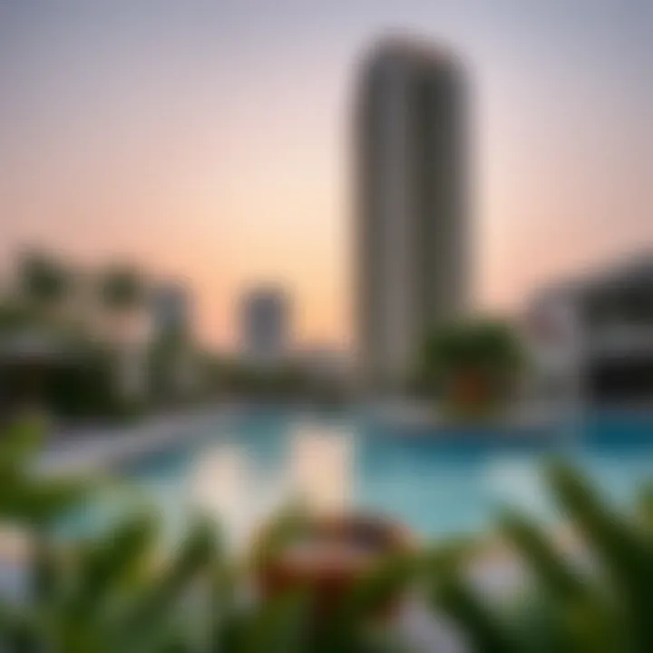 Luxurious amenities available at Apricot Towers