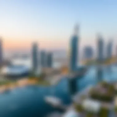 Panoramic view of Bayshore Emaar and surrounding waterfront